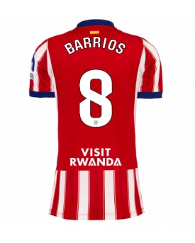 Atletico Madrid Pablo Barrios #8 Maglia Gara Casa Repliche 2026-27 Donna Maniche Corte